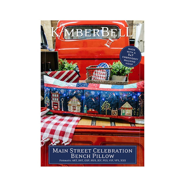 Embellishment Kit for Main Street Celebration Bench Pillow