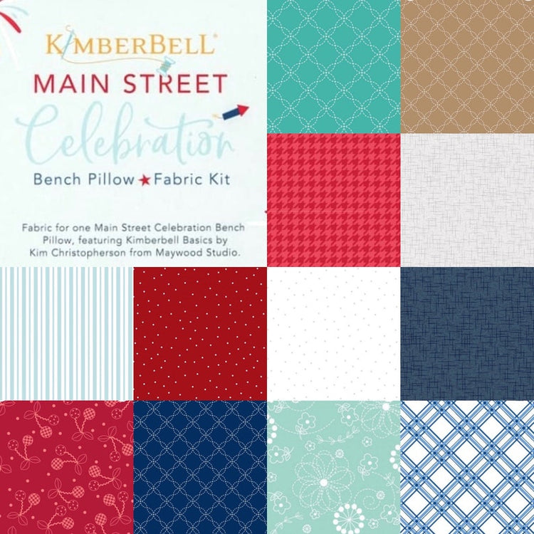 Embellishment Kit for Main Street Celebration Bench Pillow