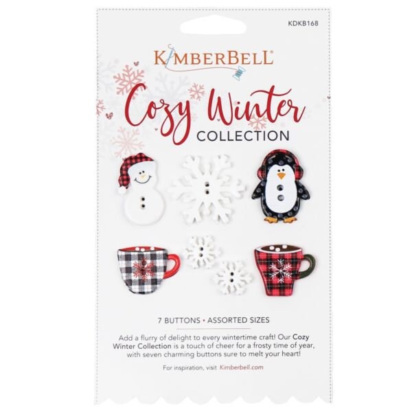 Cozy Winter Collection Buttons by Kimberbell Designs