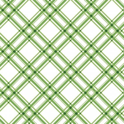 Green Diagonal Plaid by Maywood Studios, designed by Kim Christopherson (Kimberbell) 