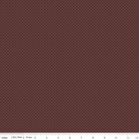 Kisses Tone on Tone Brown by Riley Blake Designs