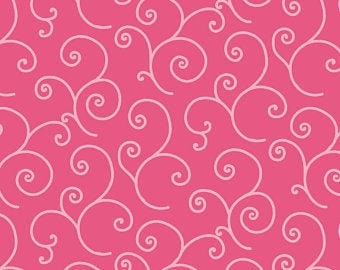 Pink Tonal Scroll by Maywood Studios, designed by Kim Christopherson (Kimberbell) MAS8243