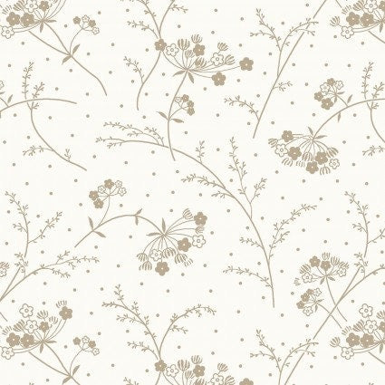 Soft White/Taupe Make a Wish Designed by Kim Christopherson of Kimberbell Designs for Maywood Studios