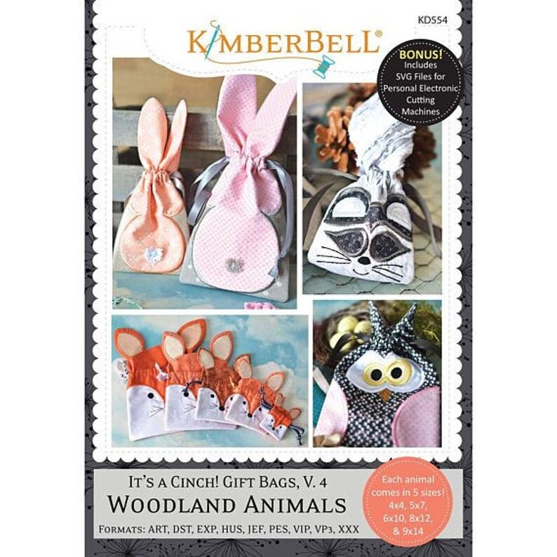 It’s A CInch! Gift Bags Vol. 4: Woodland Animals