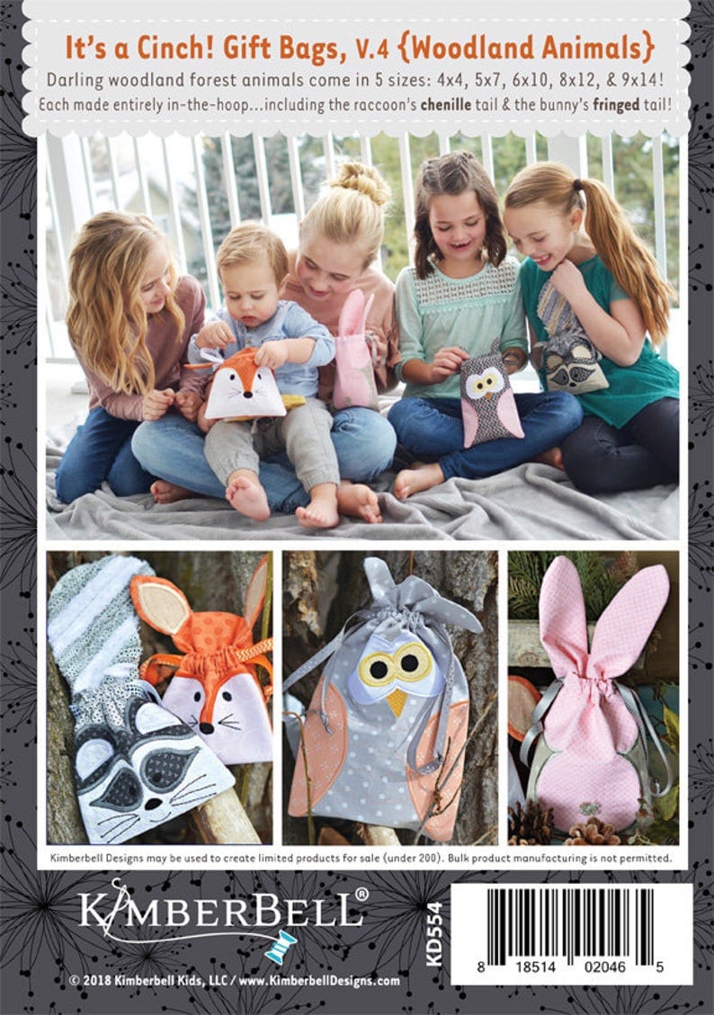 It’s A CInch! Gift Bags Vol. 4: Woodland Animals