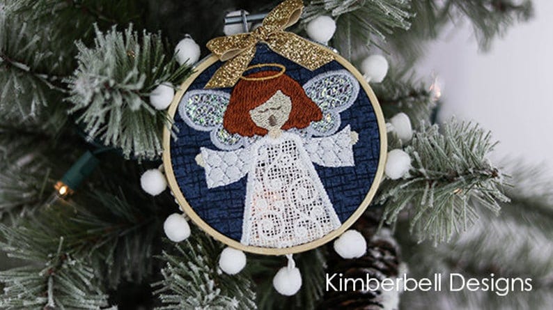 Happy Hoop Decor, Volume 2: Christmas Nativity Ornaments by Kimberbell Designs 