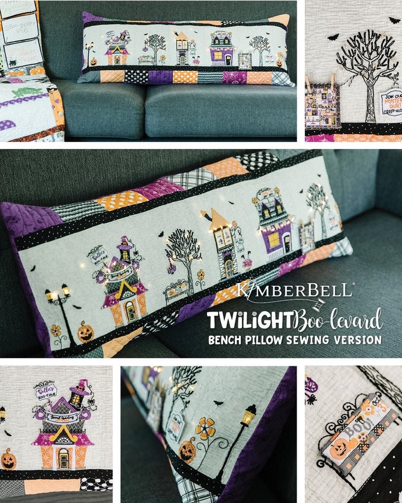 Twilight Boo-levard Fabric Kit for the Bench Pillow