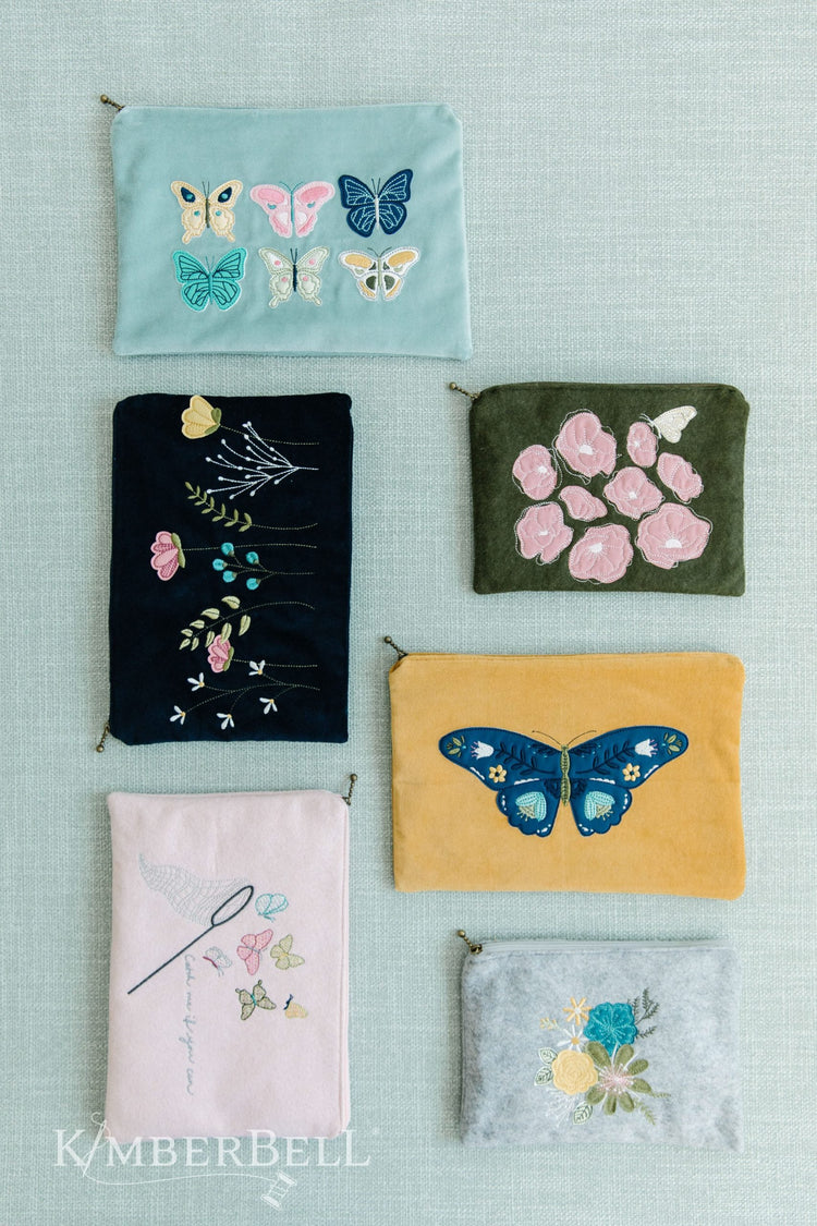 Blossoms & Butterflies: Kimberblank Appliques