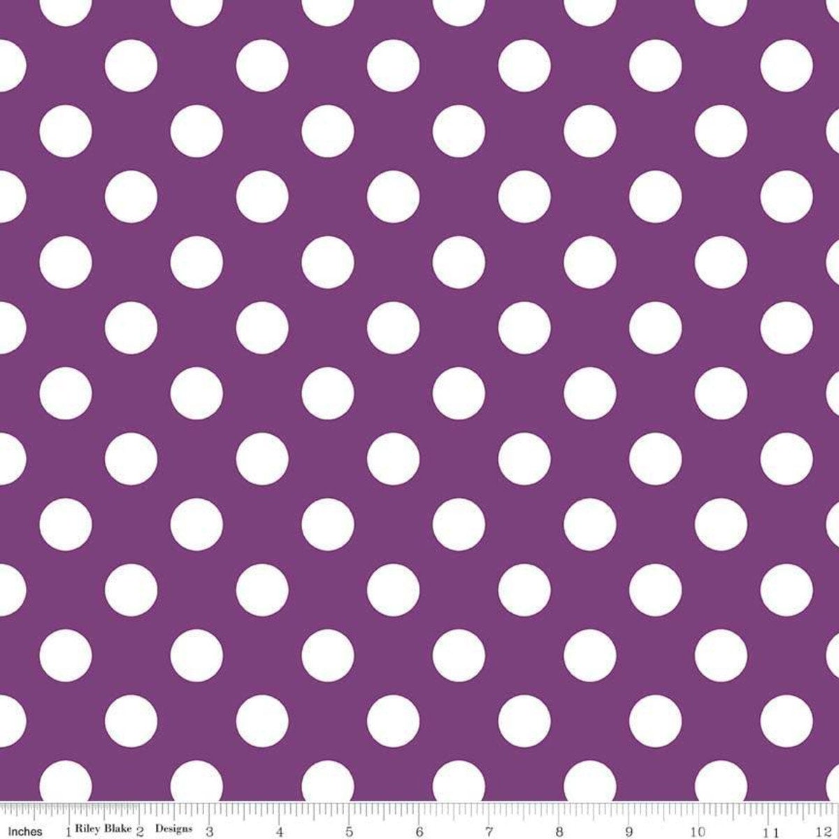 Medium Dots Purple by Riley Blake Designs
