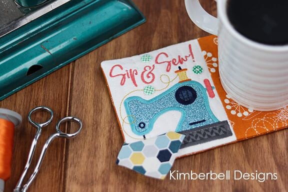Mug Rugs Volume 3 Embroidery CD by Kimberbell (KD585)