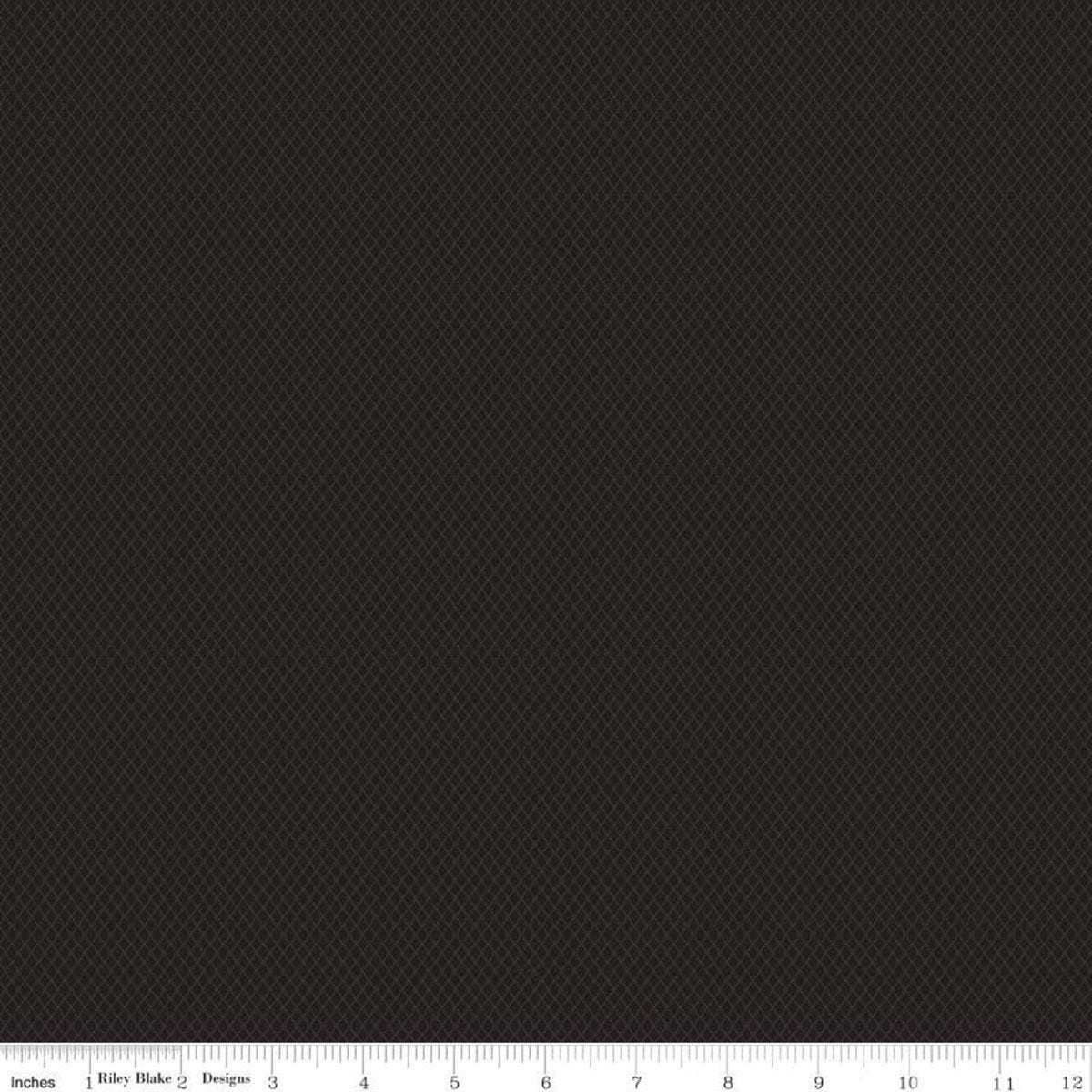 Buttermilk Basics Diamond Black by Stacy West of Buttermilk Basin Design Co. for Riley Blake Designs
