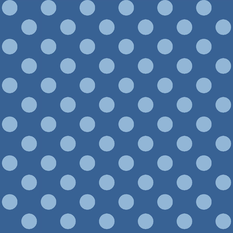 Blue Tonal Tone on Tone Dots Designed by Kim Christopherson of Kimberbell Designs for Maywood Studios