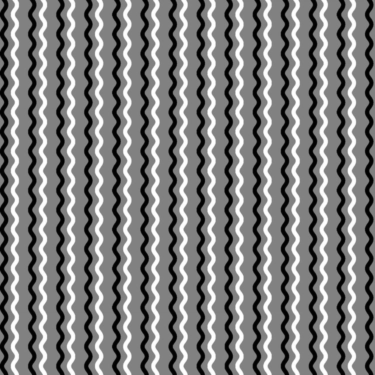 Gray Wavy Stripe Designed by Kim Christopherson of Kimberbell Designs for Maywood Studios