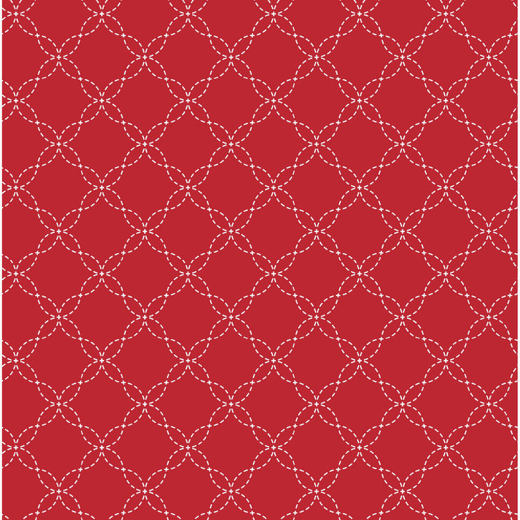 Red Lattice Designed by Kim Christopherson of Kimberbell Designs for Maywood Studios