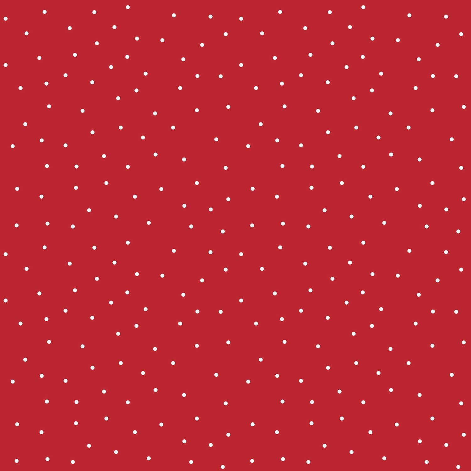 Red w/ White Tiny Dots Designed by Kim Christopherson of Kimberbell Designs for Maywood Studios