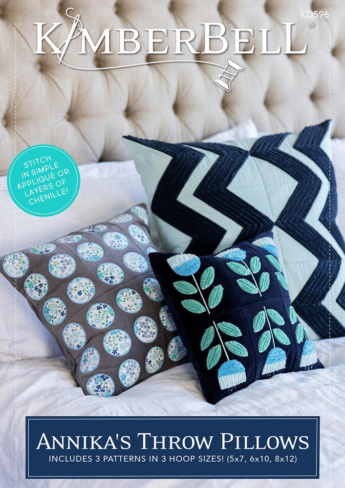 Annika's Throw Pillows by Kimberbell Designs