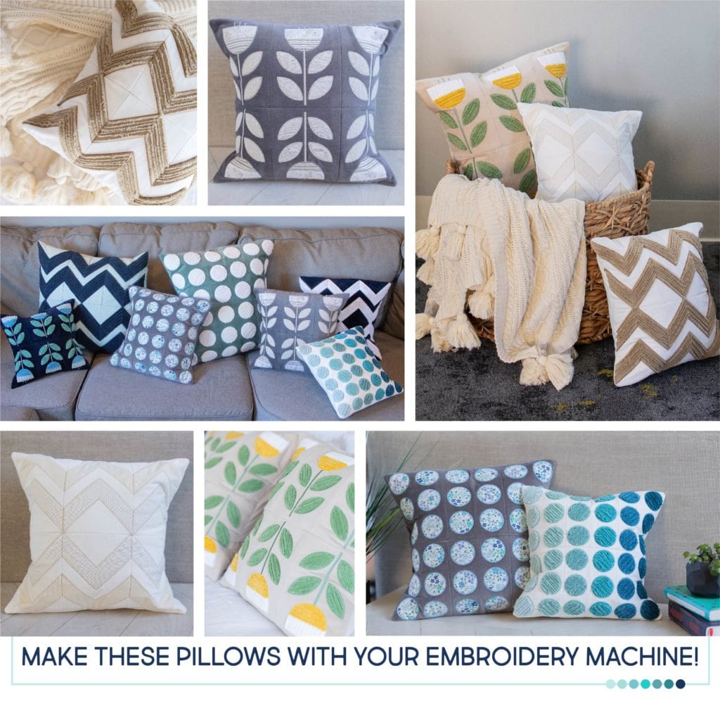 Annika's Throw Pillows by Kimberbell Designs