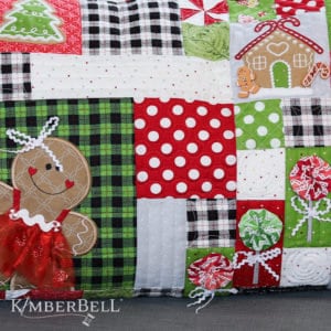 Ginger's Kitchen Bench Pillow by Kimberbell Designs