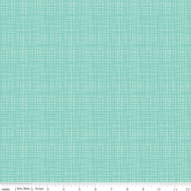 Aqua Texture by Sandy Gervais for Riley Blake Designs