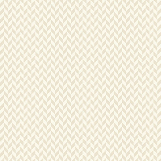 Cream Herringbone Texture Designed by Kim Christopherson of Kimberbell Designs for Maywood Studios