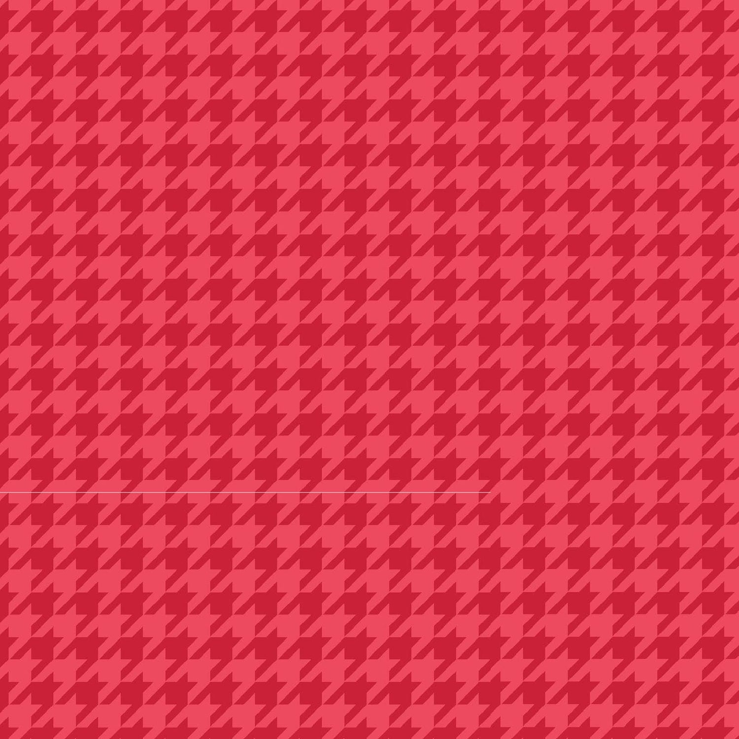 Red Tonal Houndstooth Designed by Kim Christopherson of Kimberbell Designs for Maywood Studios