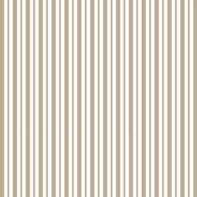 Tan Mini Awning Stripe Designed by Kim Christopherson of Kimberbell Designs for Maywood Studios