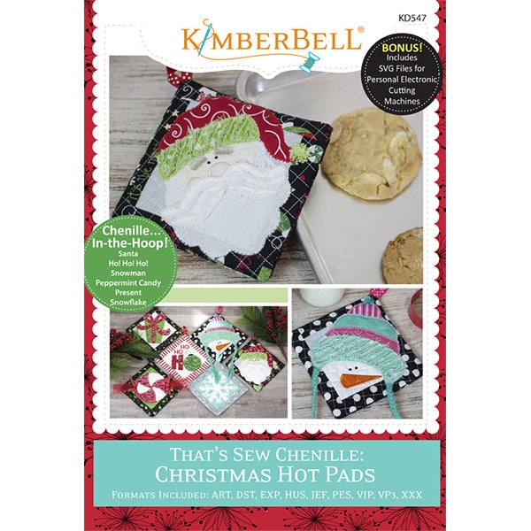 That’s Sew Chenille: Christmas Hot Pads by Kimberbell Designs