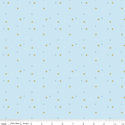 Sparkler Boy Blue Sparkle by Melissa Mortenson for Riley Blake Designs 