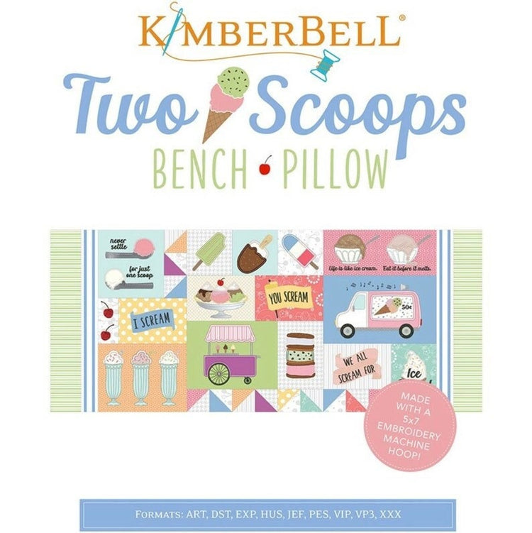 PRE-ORDER Two Scoops Bench Pillow Embellishment Kit