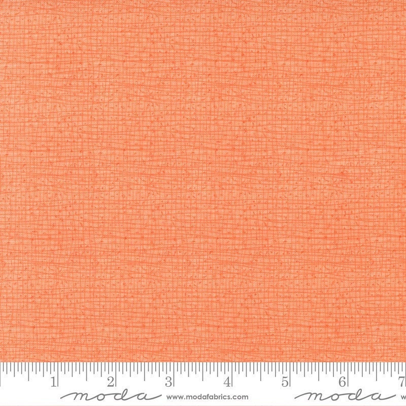 Thatched Carolina Lilies Coral by Robin Pickens for Moda Fabrics (48626 193)