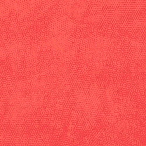 Dimples Coral by Gail Kessler for Andover Fabrics 