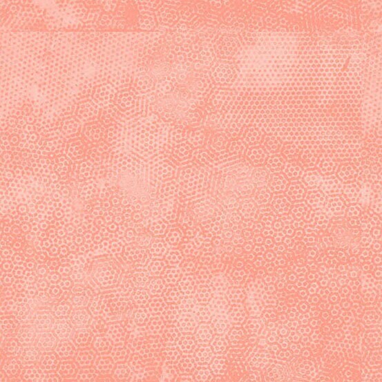 Dimples Soft Peach by Gail Kessler for Andover Fabrics 