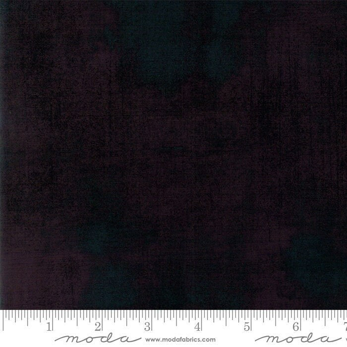 Grunge Maven Onyx by BasicsGrey or Moda Fabrics (30150 375)