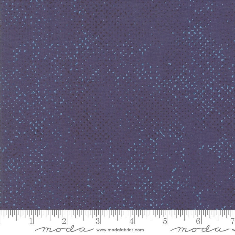 Spotted Metallic Midnight by Zen Chic for Moda Fabrics (1660 128M)