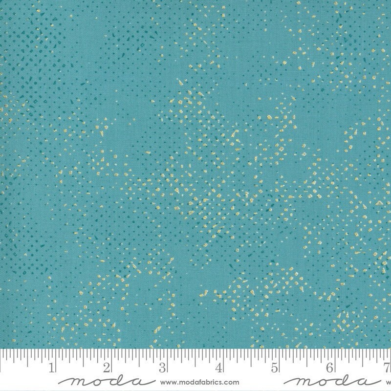 Spotted Metallic Pond by Zen Chic for Moda Fabrics (1660 150M)