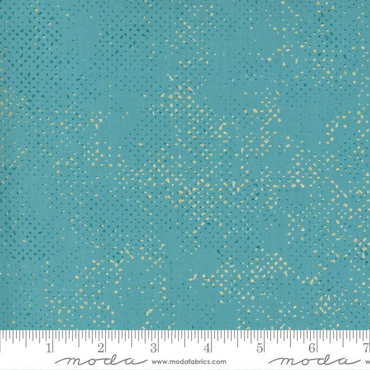 Spotted Metallic Pond by Zen Chic for Moda Fabrics (1660 150M)