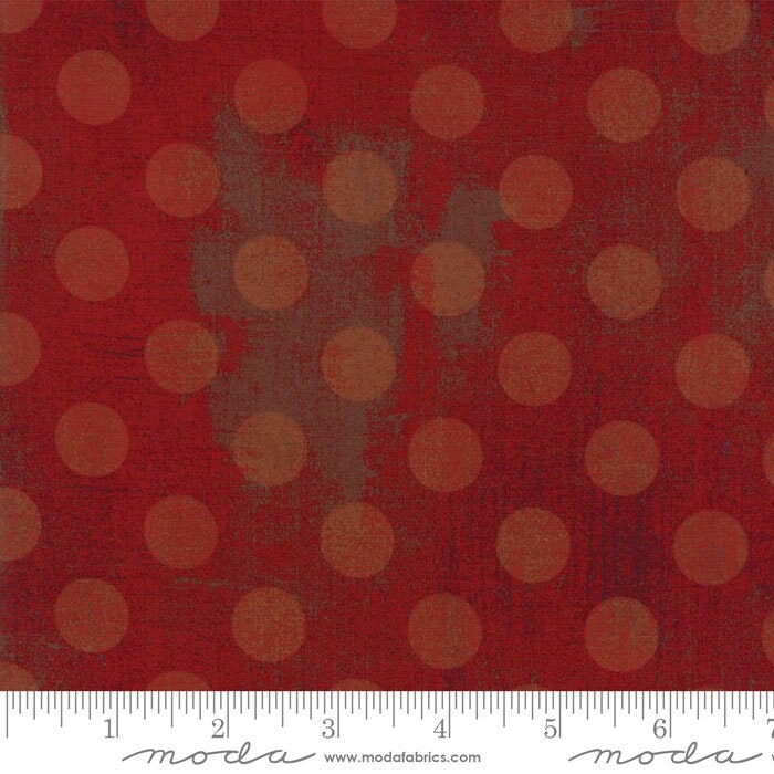 Grunge Hits The Spot Maraschino by BasicGrey for Moda Fabrics (30149 13)