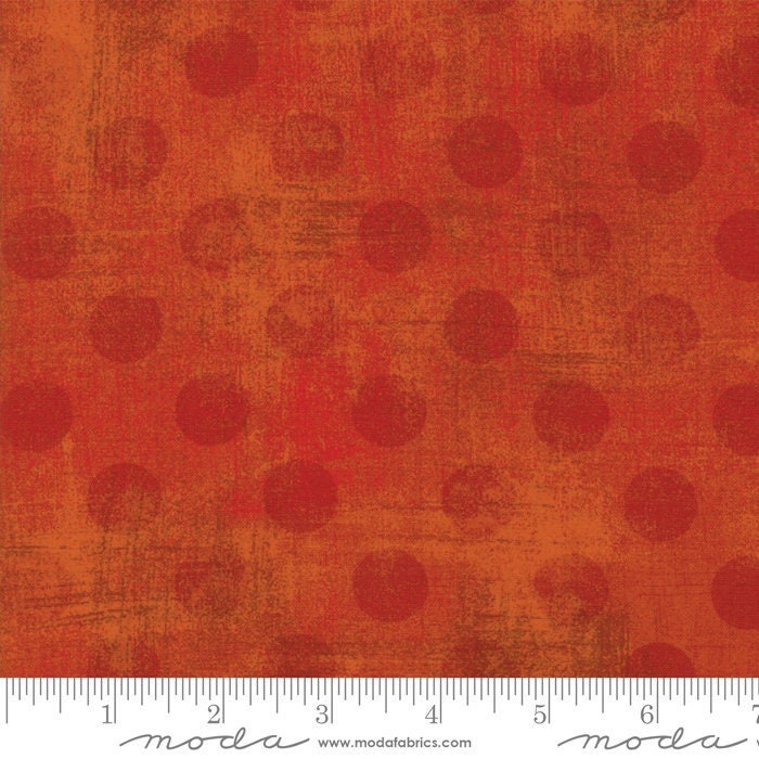 Grunge Hits The Spot Pumpkin by BasicGrey for Moda Fabrics (30149 42)