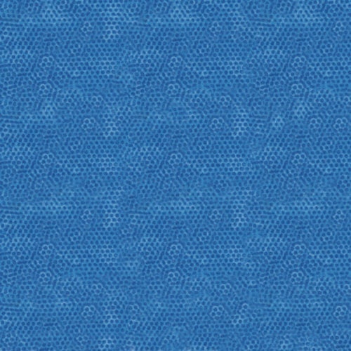 Dimples Disco Blue by Gail Kessler for Andover Fabrics 