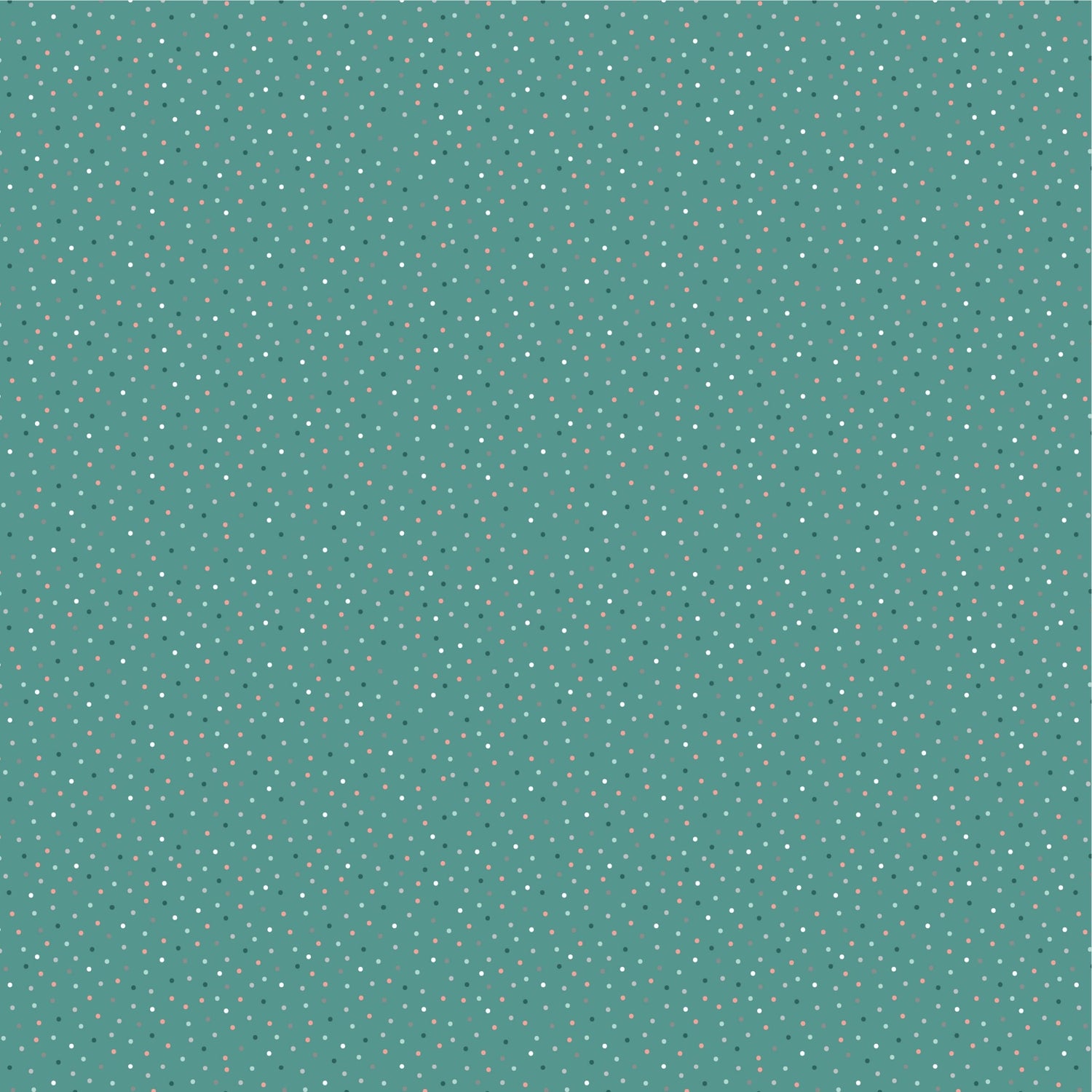 Country Confetti Lakehouse Teal by Poppie Cotton 