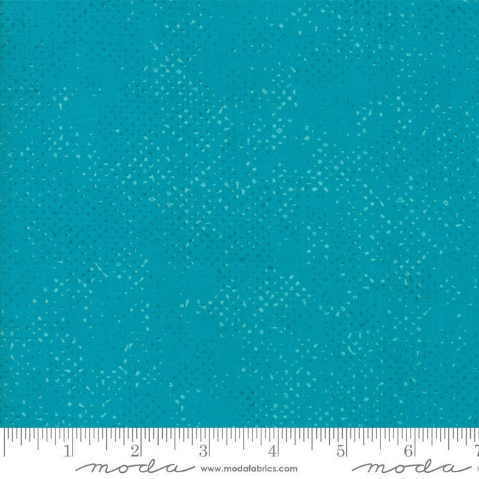 Spotted Turquoise by Zen Chic for Moda Fabrics (1660 44)