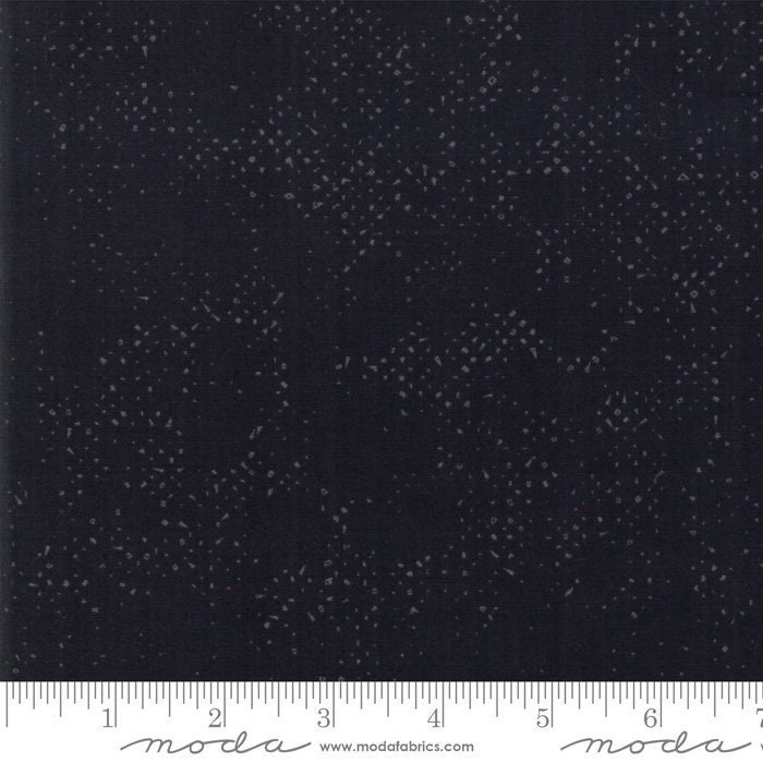 Spotted Jet Black by Zen Chic for Moda Fabrics (1660 90)