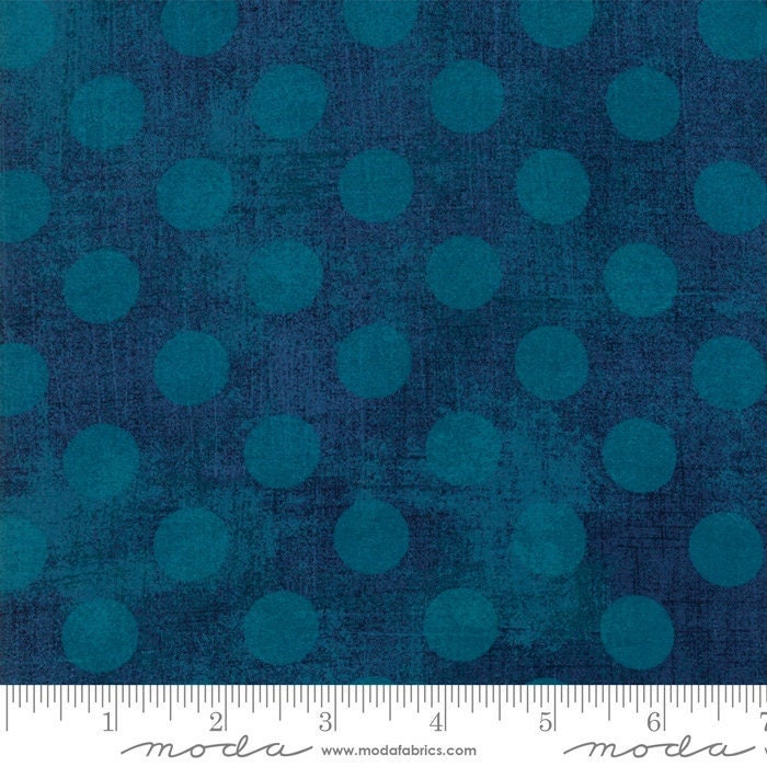 Grunge Hits The Spot Prussia by BasicGrey for Moda Fabrics (30149 57)
