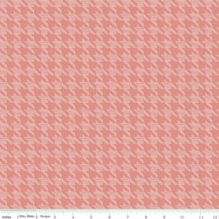 Heartsong Houndstooth Coral