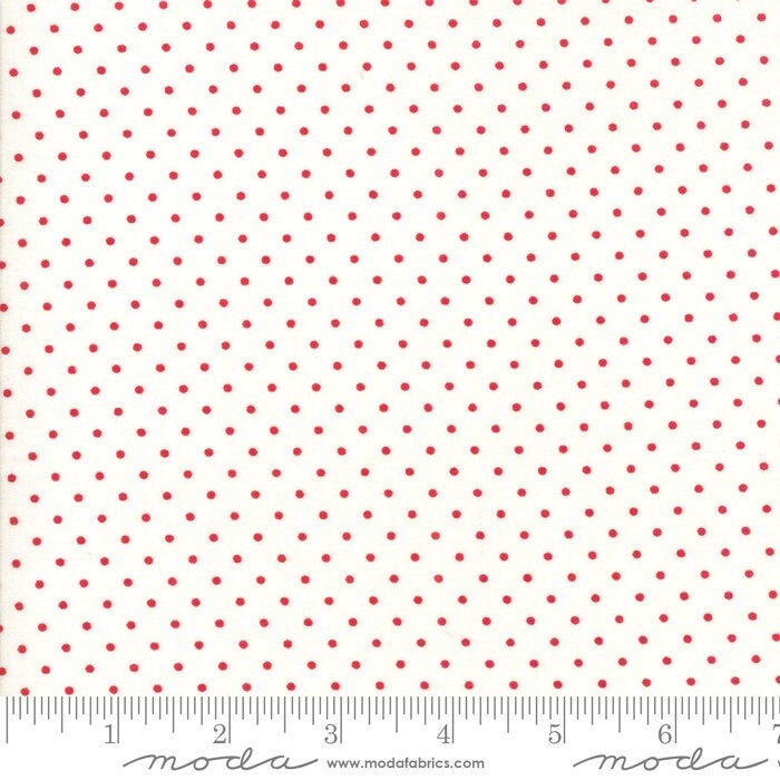 Essential Dots White Red