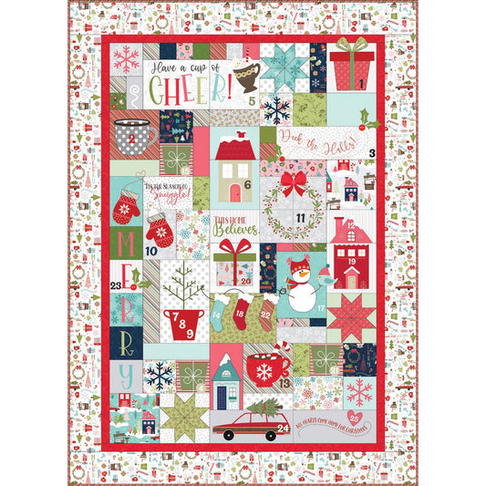 PRE-ORDER Cup of Cheer Advent Quilt Embroidery CD