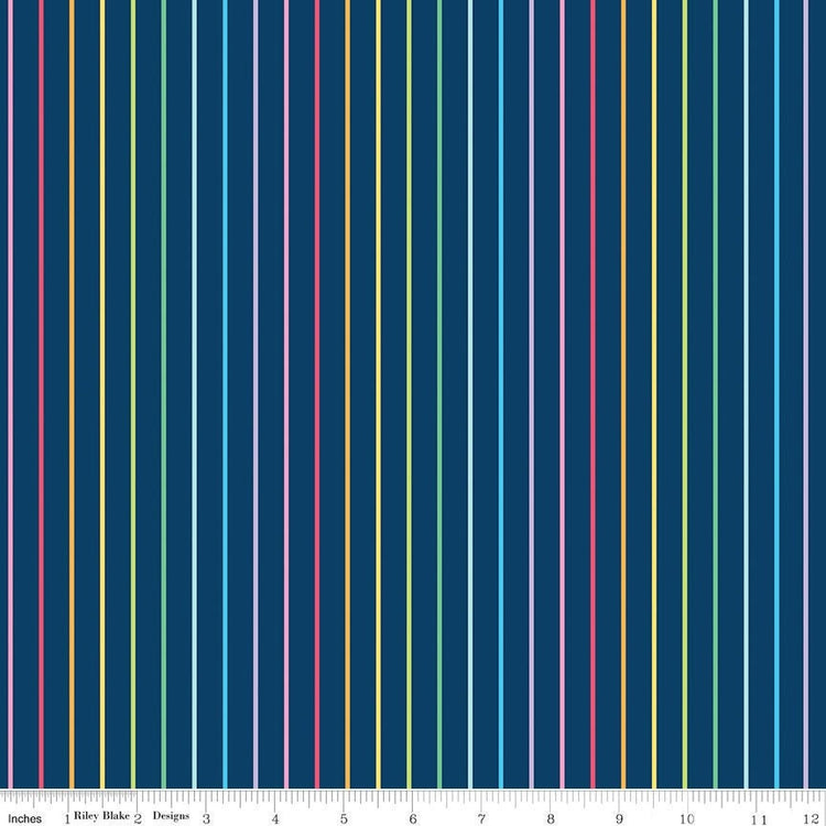 Sunshine Blvd Stripes Navy