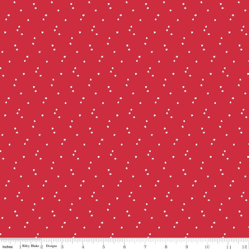 Seasonal Basics Stars Red