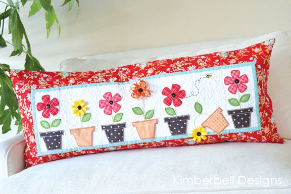 May Flowers Bench Pillow