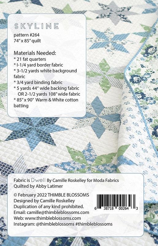 Skyline Quilt Pattern